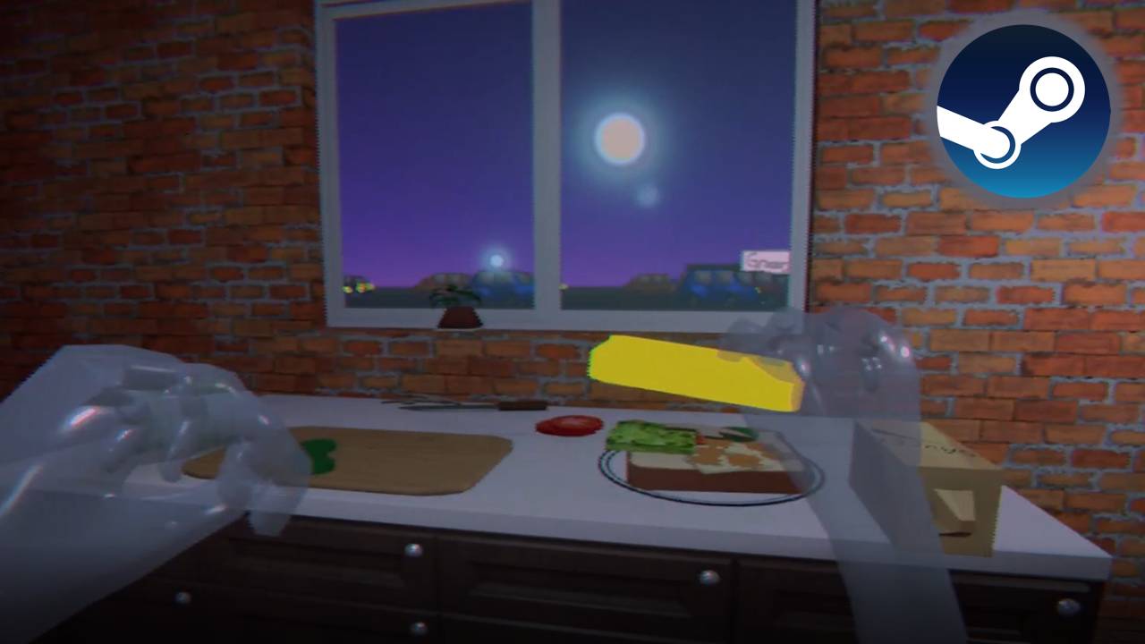 Sandwich Sim screenshot, game availble on steam